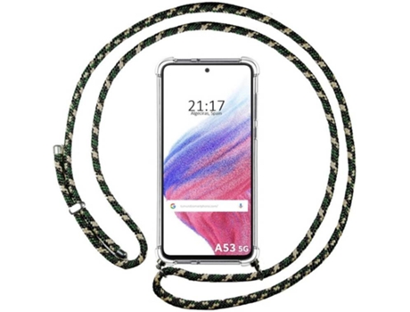 Carcasa Samsung Galaxy A53 5G TUMUNDOSMARTPHONE Colgante Verde