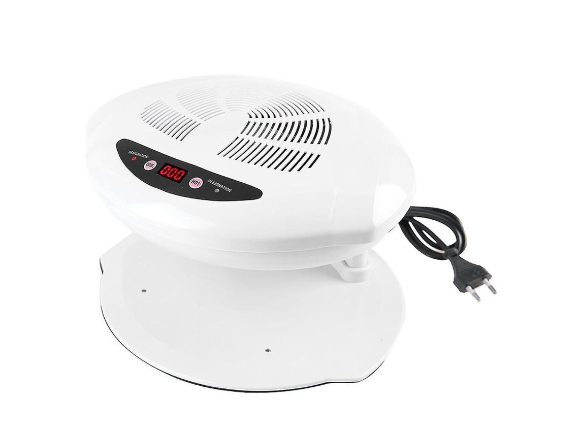Secador De Uñas De Aire Caliente Y Frío Warmcool, Ventilador Para Secar Esmalte De Uñas, Herramientas De Manicura, Blanco, Enchufe Europeo 220v