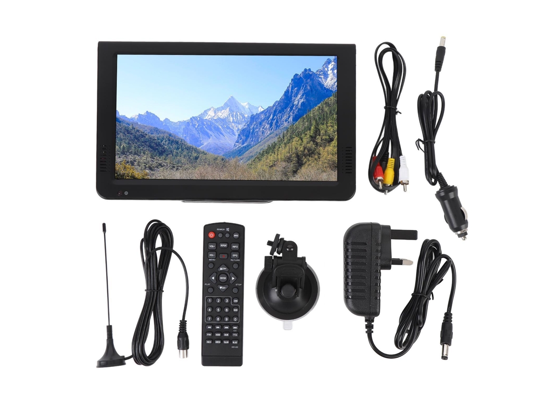 Televisor digital portátil con pantalla HD de 10 pulgadas y reproducción EOOCOO