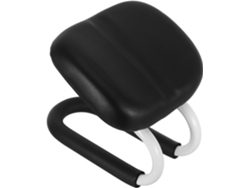 Taburete De Contemplación Plegable Ajustable De Color Negro Con Cojín, Cómodo Banco De Yoga Portátil.