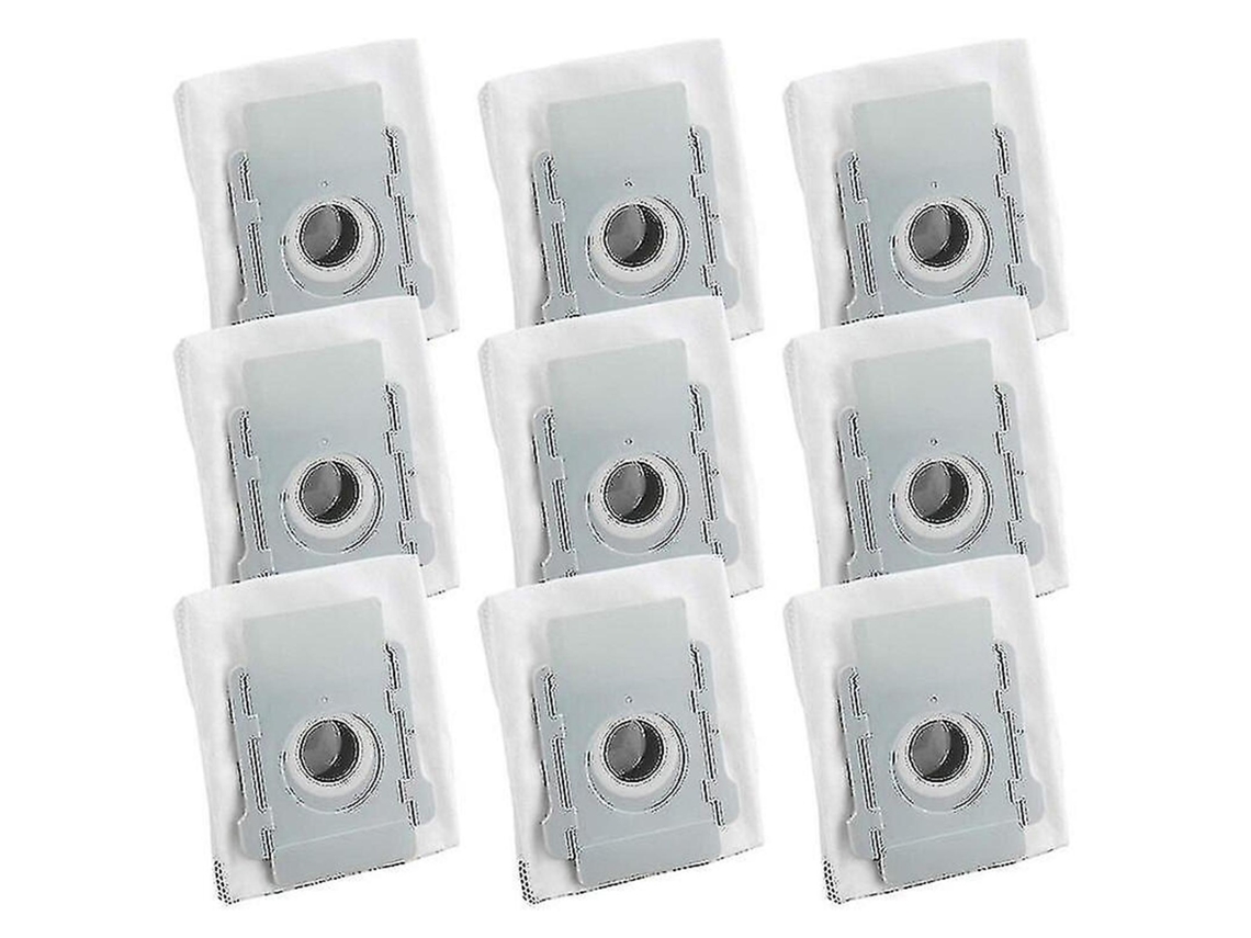 Acessório Aspiradores Compatibilidade Universal 9 Pcs Sacos IROBOT I7/E5/E6 Base Robô Automático Sujeira Automática  GERTIZ 