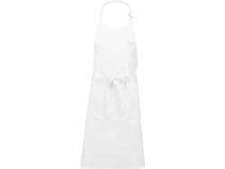 Delantal KARIBAN con Hebilla de Ajuste (Blanco - Poliéster - 90 x 76 cm)
