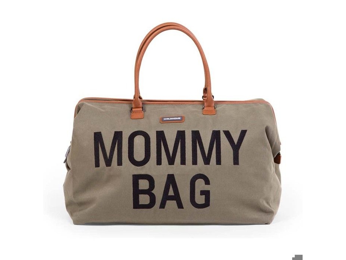 Childhome Mommy Bag Bolsa Cambiador En Lona Caqui Childhome Makes My Little World Complete