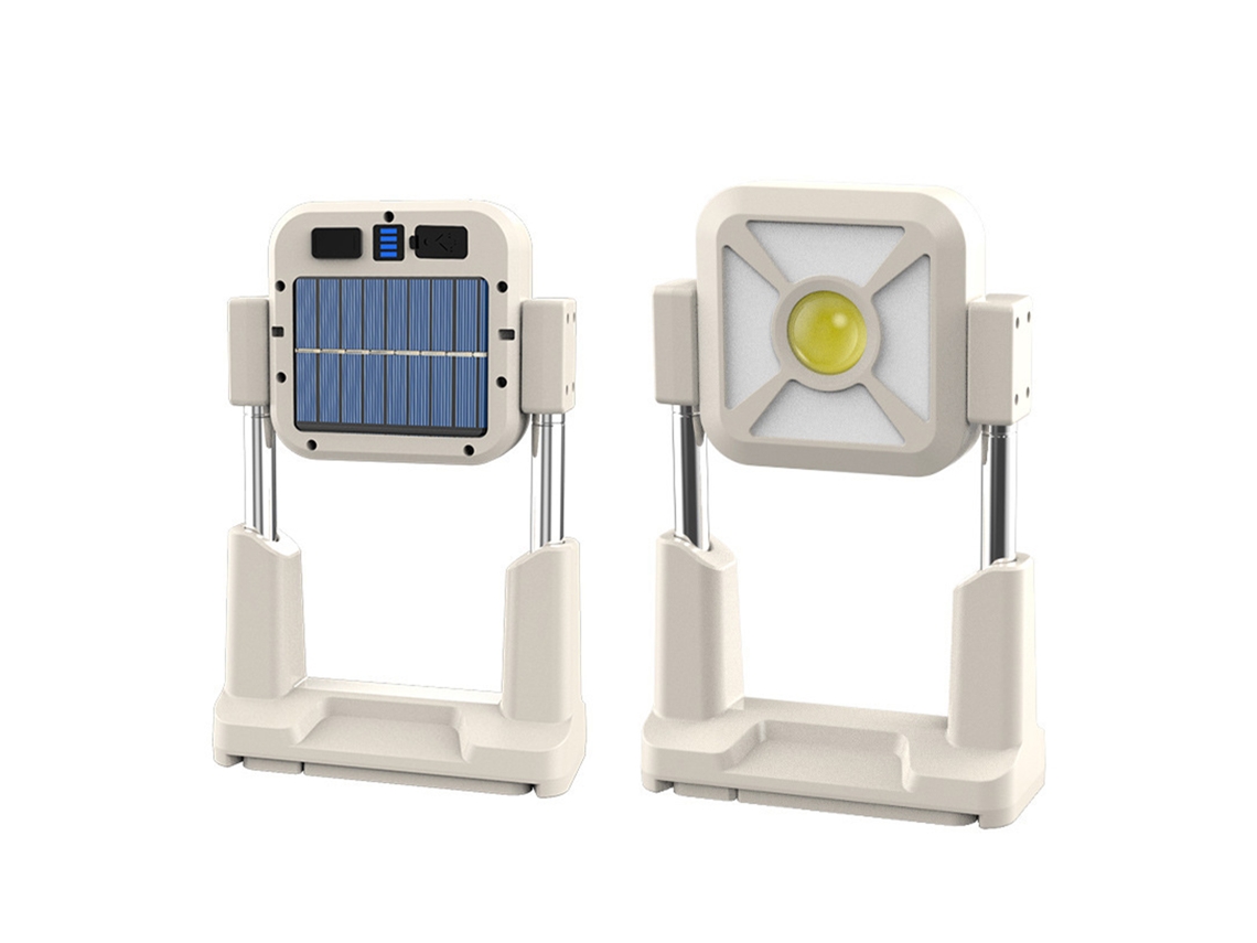 2026-linterna Solar Portátil Usb Recargable Para Exterior Con Modos De Iluminación Ajustable En Altura Ideal Para Camping Y Carpa