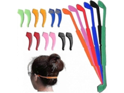 Paquete de 6 soportes antideslizantes para gafas con 6 pares de ganchos para las orejas para niños y adultos, Rosewell Sports CFD