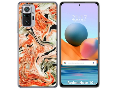 Carcasa Xiaomi Redmi Note 10 Pro TUMUNDOSMARTPHONE Dibujos Multicolor