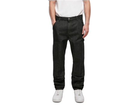 Pantalones Vaqueros para Hombre URBAN CLASSICS (32 - Negro)