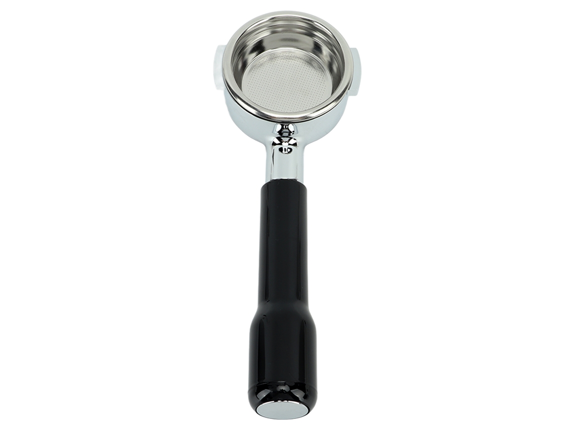 Soporte para filtro de café de aleación de aluminio de 58 mm sin fondo para máquinas