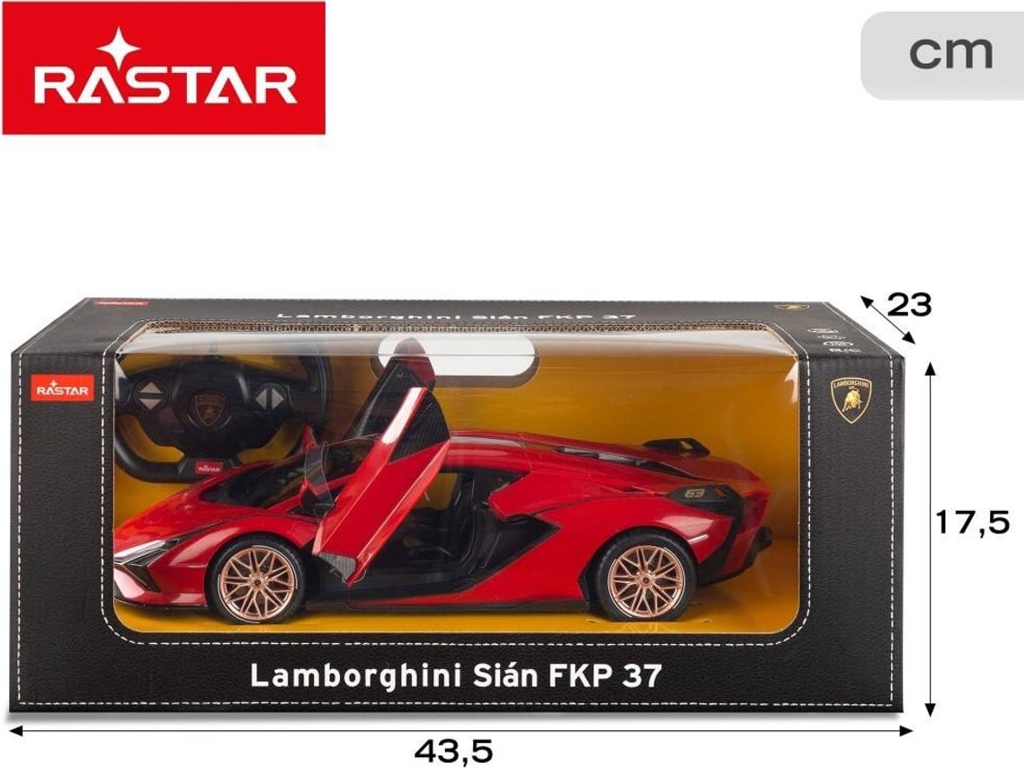 Coche Teledirigido RASTAR Lamborghini Sian FKP 37 (Edad Mínima: