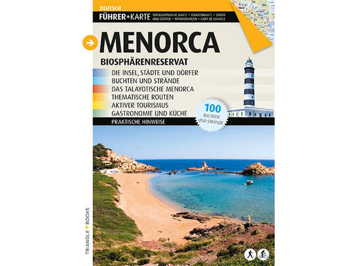 Libro Menorca de Ricard Pla Boada (Alemán)