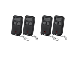 Control remoto inalámbrico para puerta de garaje, 315 MHz, color negro