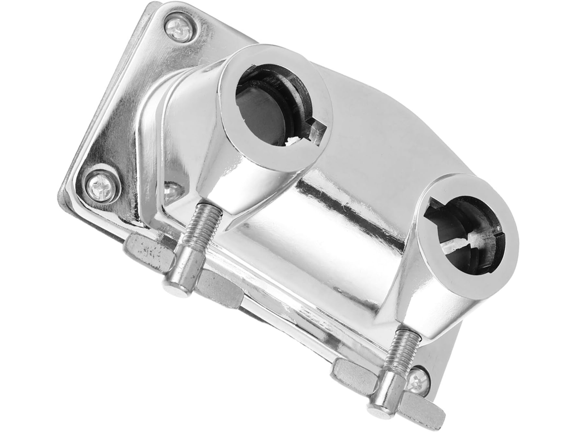 Soporte De Suelo De Doble Base De Alta Resistencia Para Bombo, Compatible Con Tubos De 22 Mm.