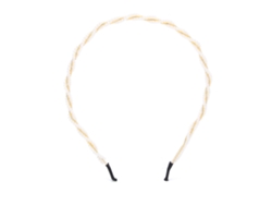 Diadema De Aleación Con Perlas Falsas Para Mujer, Accesorio De Pelo Fashion Para Bodas Y Fiestas