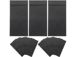Paquete De 120 Sobres De Papel Negro Autoadhesivos Para Plata, Estilo Chino.