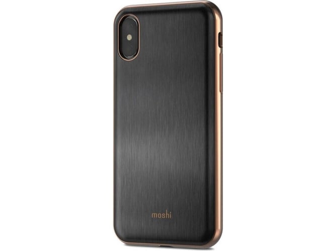Funda iPhone XR MOSHI I-Glaze Negro
