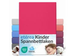 Sábanas Ajustables Etérea Elástico Colchones Hasta 25 Cm 60x120 - 70x140 Cm Rosa