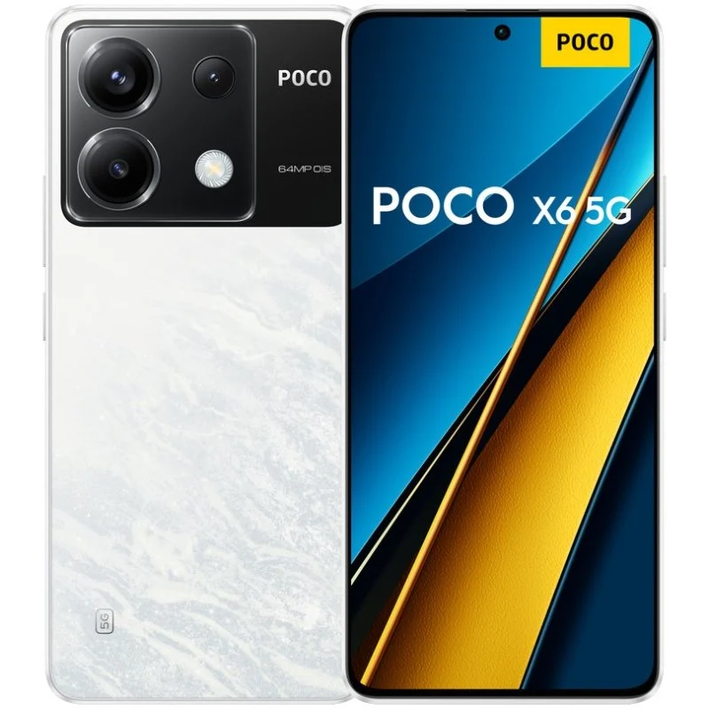 Smartphone POCO X6 5G 12GB 256GB 6.67 Blanco