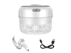 Prensa de ajos eléctrica Rosewell 100/250 ml, exprimidor de ajos, picador de ajos para verduras, pimientos y carne