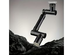 Brazo De Grifo Extensible Multifuncional Con Brazo Giratorio Ajustable Y Cabezal Rociador Universal Que Ahorra Agua Y Evita Chispas.