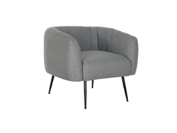 Sillon Poliester Metal Gris 81x75x73cm