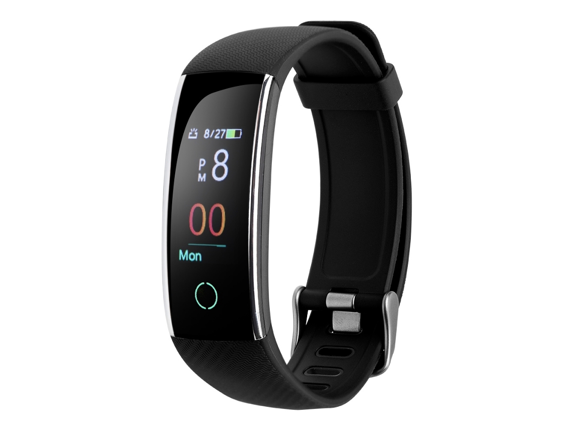 Pulsera inteligente con monitorización de frecuencia cardíaca, contador de pasos y pantalla HD. EOOCOO
