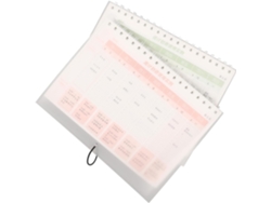 Juego De 2 Planificadores Semanales De Escritorio, Organizador De Cuadernos, Calendario Semanal