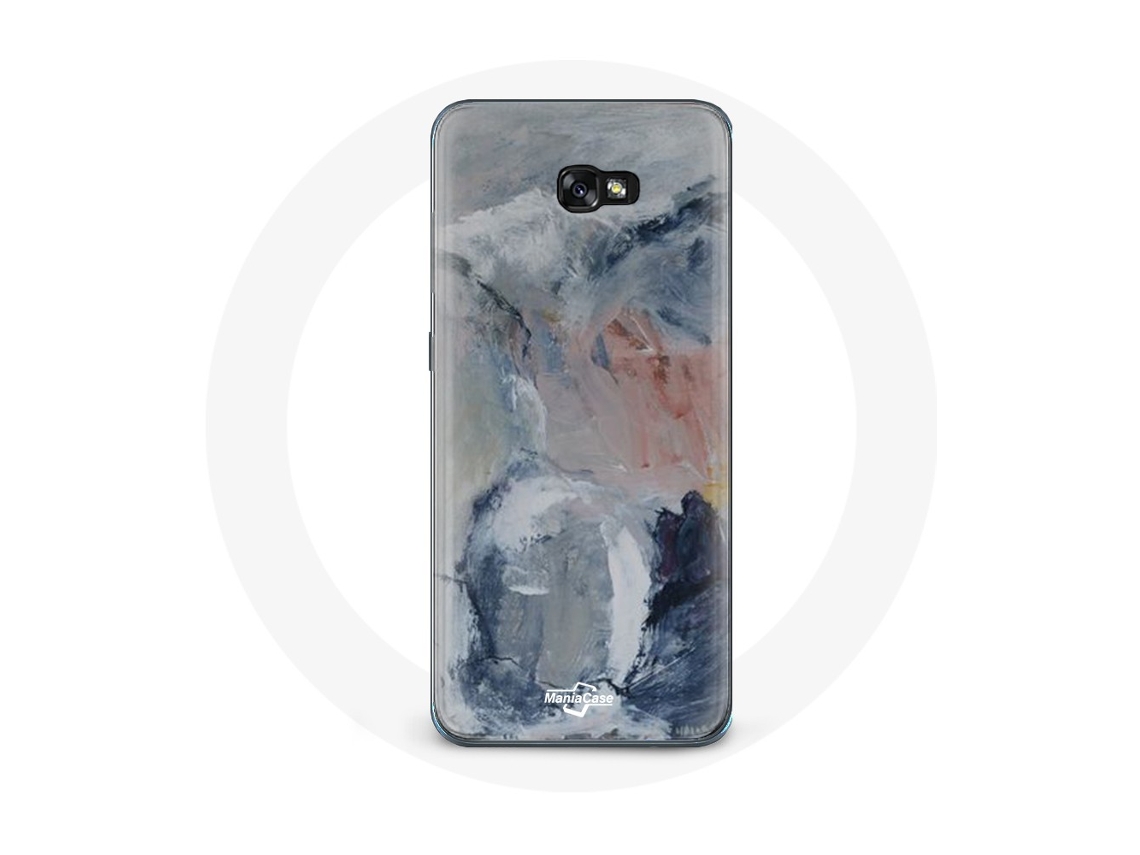 Funda para Samsung galaxy A5 2017 Fundo de Textura abstrata cinzento