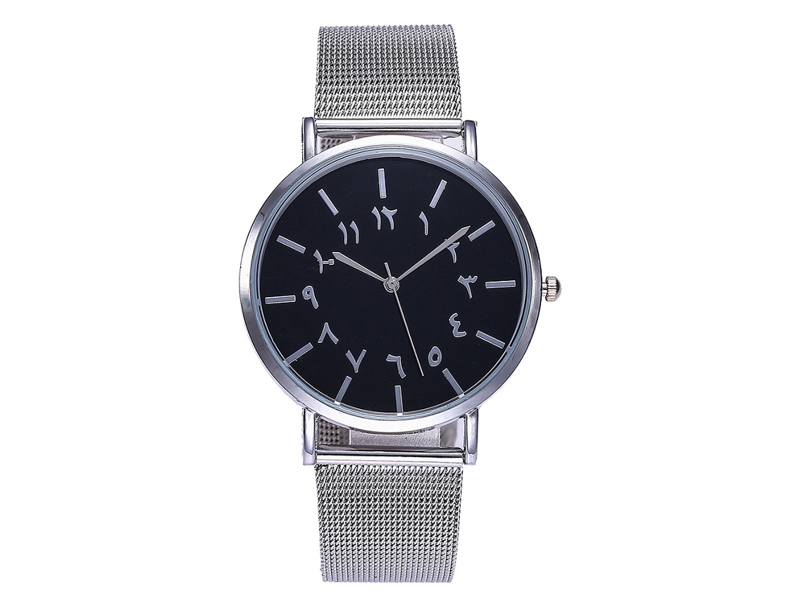 Reloj De Pulsera Analógico De Aleación Con Esfera Redonda, Cuarzo, Moda Para Hombres Y Mujeres.