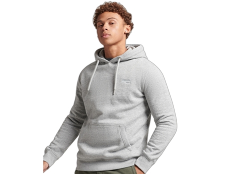Sweatshirt para Hombre SUPERDRY (XL - Algodón - Gris)