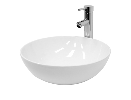 Lavabo ECD GERMANY (40 x 40 x 14.7 - Cerámica - Blanco)
