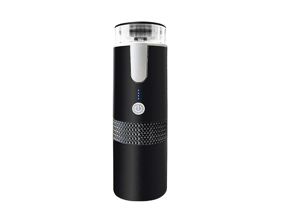 Cafetera eléctrica inalámbrica de 1200 mAh con USB, portátil, para viajes, coche o casa.
