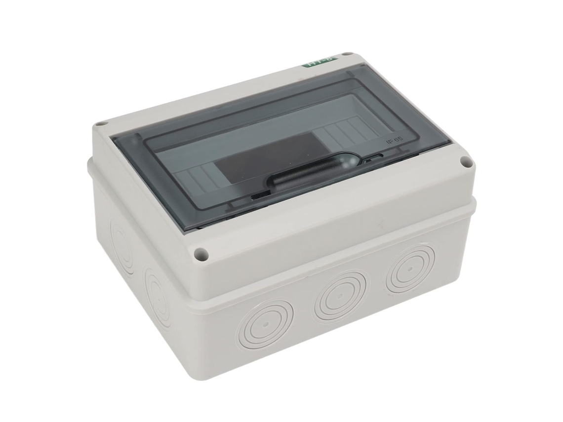 Caja De Conexiones Electrónicas De Abs Impermeable, Diseño De Bucle De 8 Vías Para Uso Doméstico.