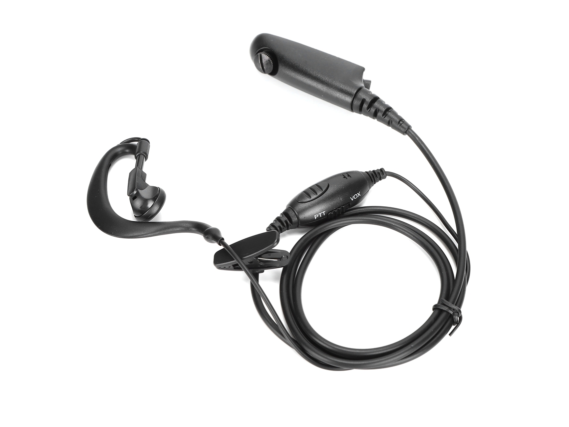 Auriculares walkie-talkie con micrófono PTT