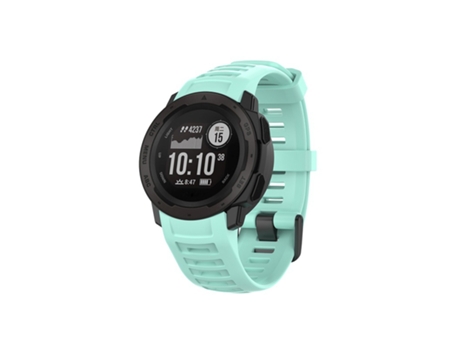 Pulseira de relógio de silicone Garmin Instinct 2 Azul claro