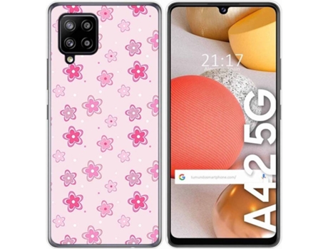 Carcasa Samsung Galaxy A42 5G TUMUNDOSMARTPHONE Flores Multicolor