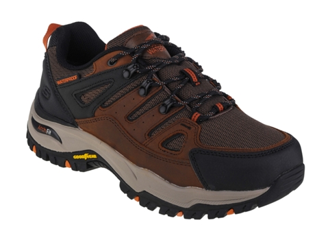 Zapatillas de Hombre SKECHERS Arch Fit Dawson Argosa Malla Marrón (42.5)