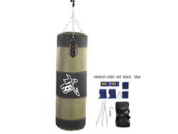 Saco de Boxeo Vacío para Entrenamiento 71, Puñetazos y Patadas, Karate, Lucha, con Guantes Eioororriy