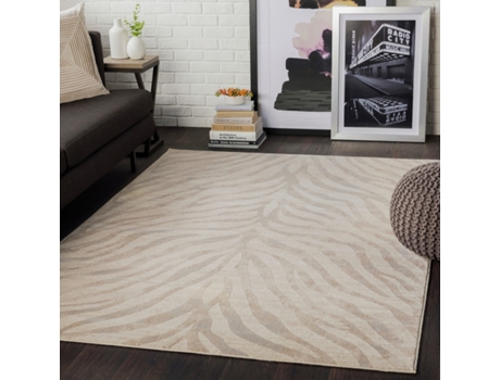 Alfombra Zebra Bohemia SURYA Gris/Beige 120x170 cm