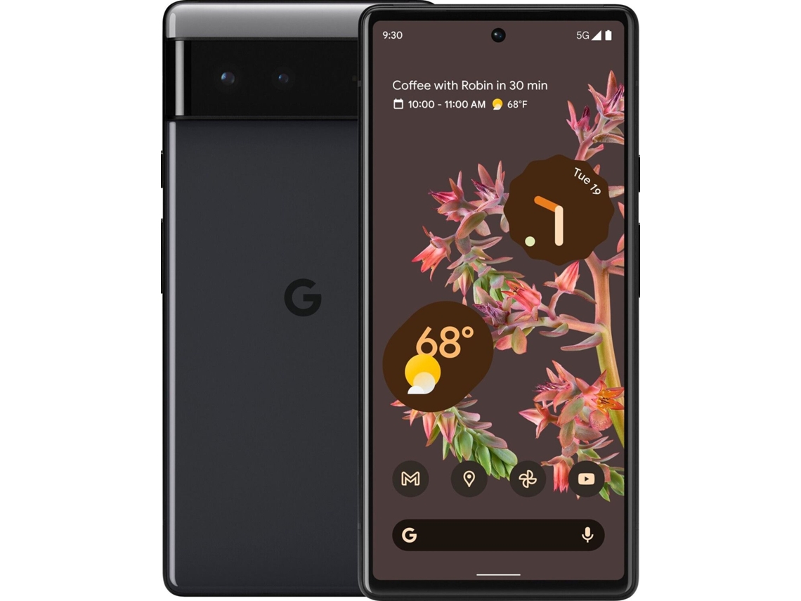 Smartphone GOOGLE Pixel 6 5G (Reacondicionado Señales de Uso - 128 GB - Negro)