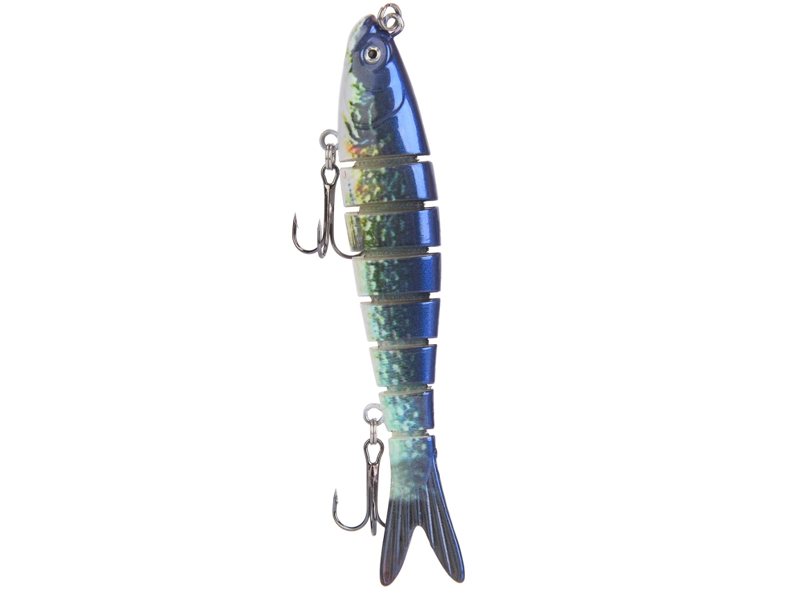 Señuelo De Cebo Duro Con Diseño De Múltiples Secciones, Adecuado Para Pesca En Mar Y Agua Dulce