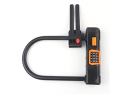 Candado De Bicicleta De Acero En Forma De U Con Código De 4 Dígitos, Diseño Antirrobo, Accesorio De Seguridad Para Bicicletas, Motocicletas Y Patinetes.