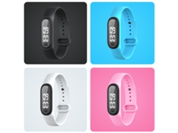 Pulsera Repelente De Mosquitos Ultrasonica Con Pantalla De Tiempo Para Niños Y Adultos Carga Usb