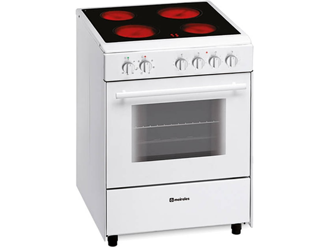 Cocina MEIRELES E 604 W.1 (Eléctrico de Vitrocerâmica - 60 cm - Blanco)