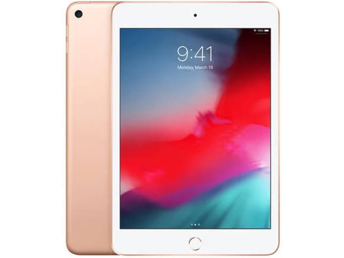 iPad Mini 5ª Generación APPLE (Reacondicionado Flippers Marcas Mínimas- 7.9'' - 64 GB - Wi-Fi - Dorado)
