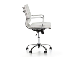 Sillón de Oficina Fenix reclinable Blanco Piel sintética Altura Ajustable VS VENTA-STOCK 55 x 63 x 95