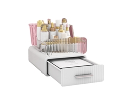 Organizador de maquillaje cajas acrílicas transparentes (25.5x18x17.5cm) Kofihety