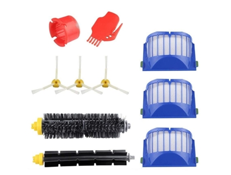 Para Irobot Roomba 600 Series 610 620 650 614 618 accesorios piezas de repuesto de cepillo de filtro de vacío