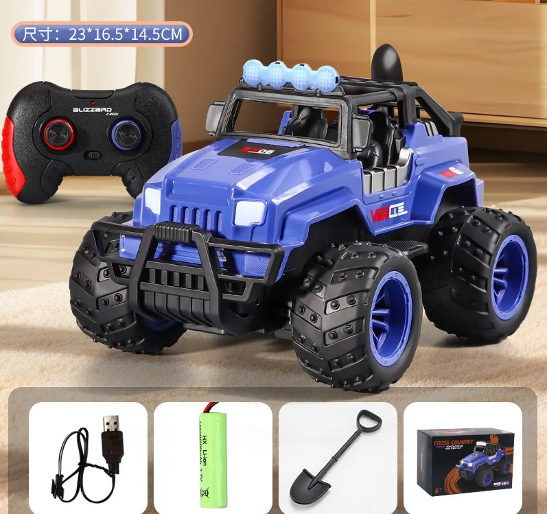 (azul) Coche De Juguete Todoterreno De Escalada Con Control Remoto