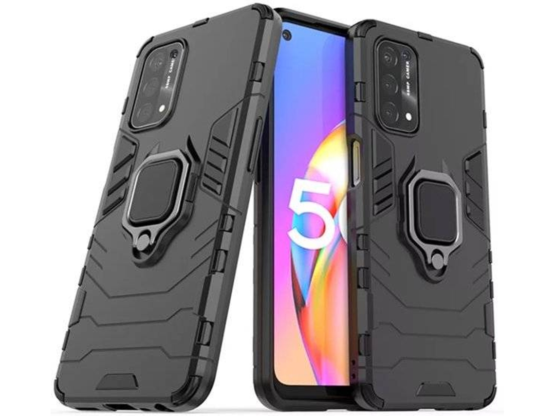Carcasa Oppo A74 5G PHONECARE Military Defender Negro