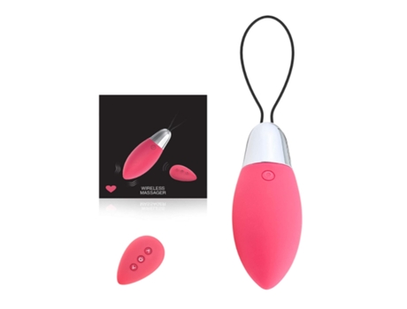 Huevo Vibrador Del Clítoris Femenino Control Remoto Control Remoto Inalámbrico Estimulador Del Clítoris Vibrador Juguete Sexual Rosa BISBISOUS